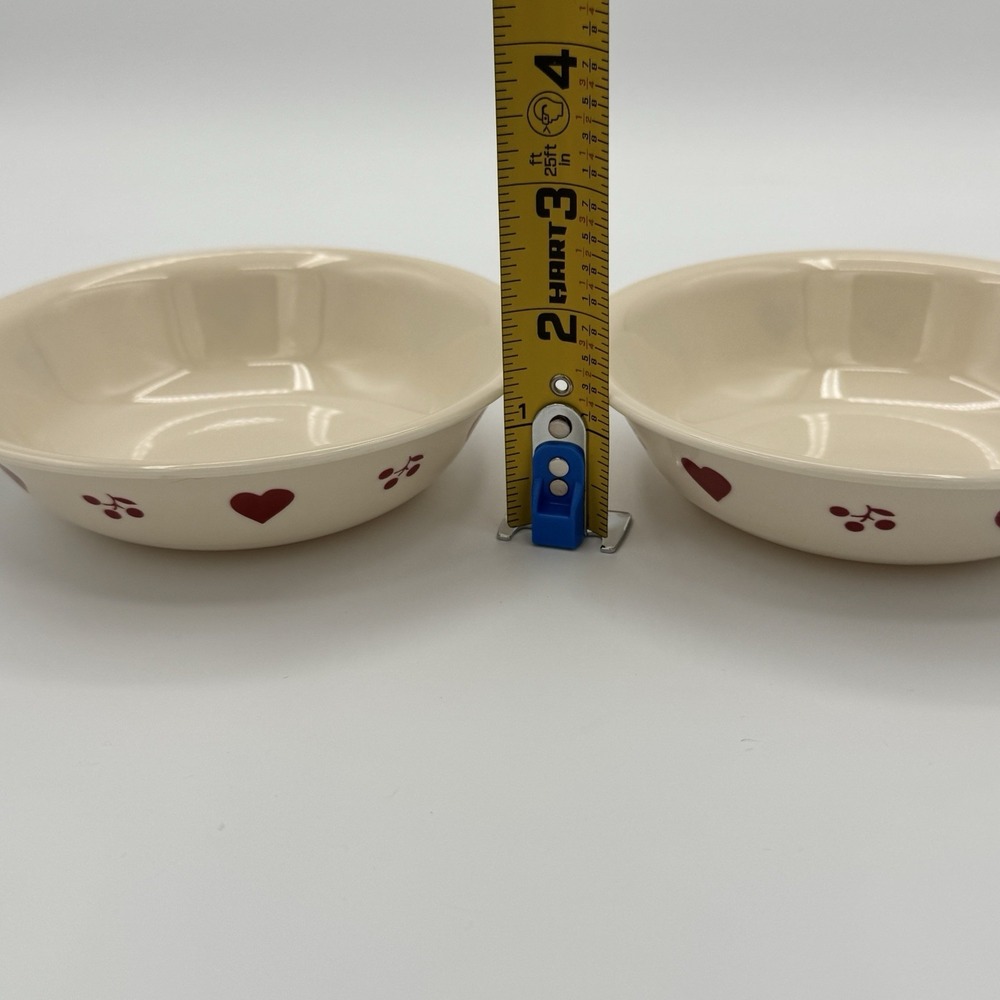 Vintage Corelle Hometown Set of 2 Berry Fruit Bowls 5.25" - Picture 4 of 4